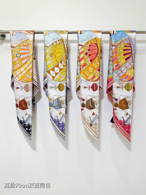 LV Silk Scarf hm36